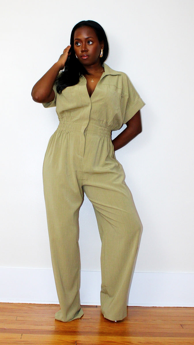 Utility jumpsuit best sale plus size